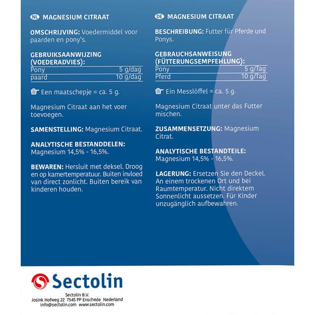 Equivital Magnésium Citrate Divers