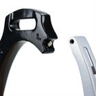 Etriers de sécurité HGTech HORSEGEAR Noir-argenté
