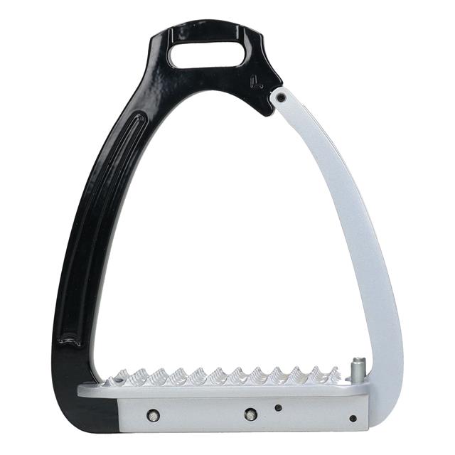 Etriers de sécurité HGTech HORSEGEAR Noir-argenté