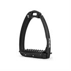 Etriers de sécurité à plancher incliné Venice Dressage Sloped Tech Stirrup Noir
