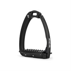 Etriers de sécurité à plancher incliné Venice Dressage Sloped Tech Stirrup Noir