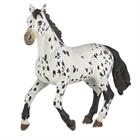 Figurine Cheval Appaloosa Noir 