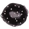 Filet à cheveux Twinkle QHP Noir-argenté