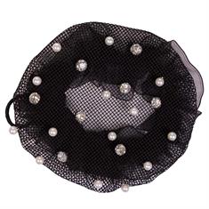 Filet à cheveux Twinkle QHP Noir-argenté
