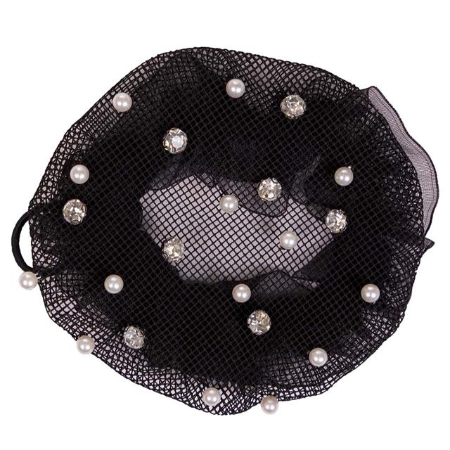 Filet à cheveux Twinkle QHP Noir-argenté