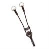Fourche de martingale Elastic LeMieux Marron-argenté