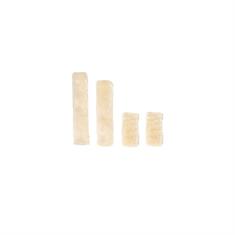 Fourreau de licol en faux-mouton Kentucky - lot de 4 Naturel