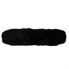 Fourreau de sangle Fourrure Auto-Agrippante BR Noir
