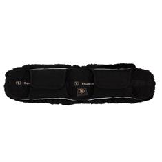 Fourreau de sangle Fourrure Auto-Agrippante BR Noir