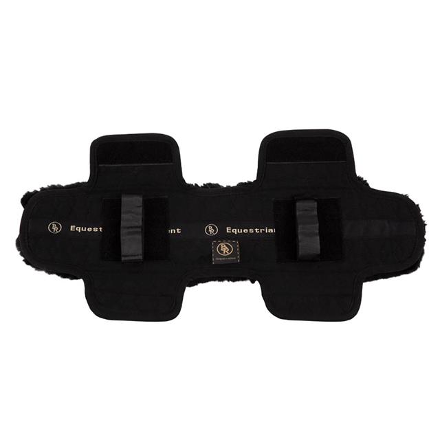 Fourreau de sangle Fourrure Auto-Agrippante BR Noir