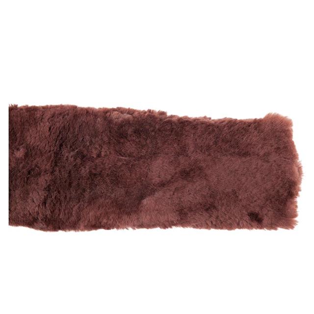 Fourreau de sangle Fourrure Dressage BR Marron
