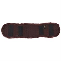 Fourreau Sangle Dressage Fourrure BR Marron