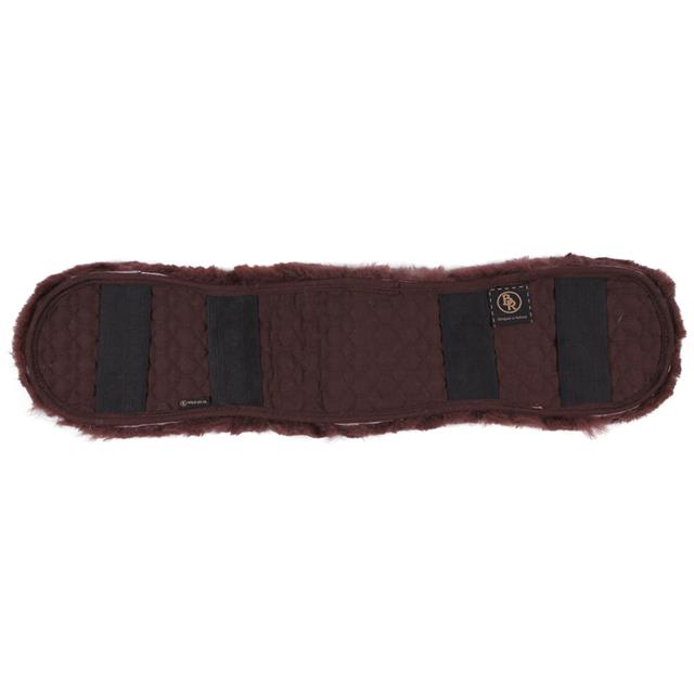 Fourreau Sangle Dressage Fourrure BR Marron