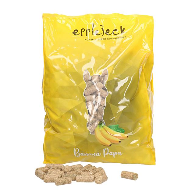 Friandises pour cheval Banana Papa Epplejeck Jaune