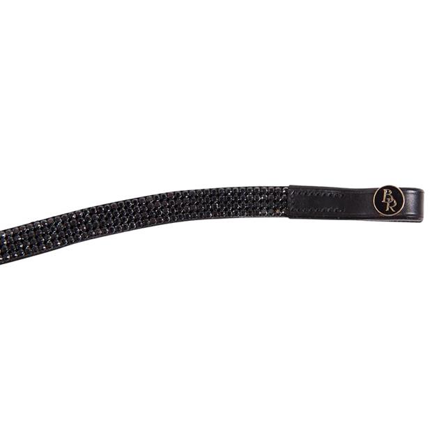 Frontal BR Exclusive Curved Swarovski Noir