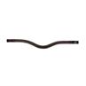 Frontal courbé en cuir plat D Collection Dy'on Marron