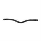 Frontal courbé en cuir plat D Collection Dy'on Noir