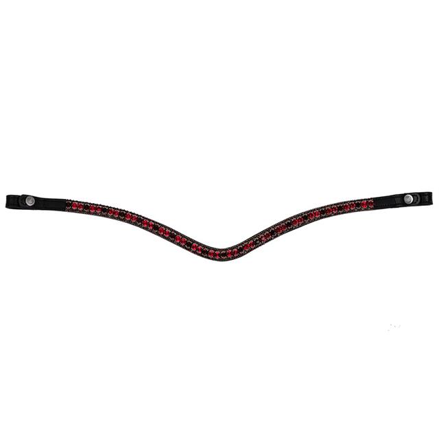 Frontal Dlux Montar Noir-rouge foncé