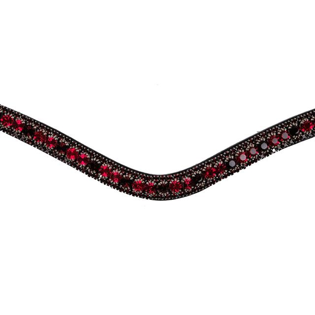 Frontal Dlux Montar Noir-rouge foncé