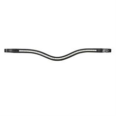 Frontal Double Swarovski Blanc en forme de V Nec Dy'on Noir