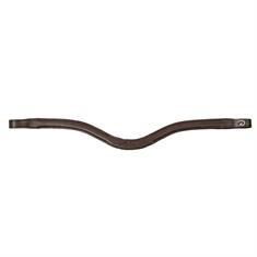 Frontal en V Cuir Plat Nec Dy'on Marron