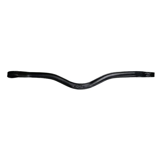 Frontal en V Cuir Plat Nec Dy'on Noir