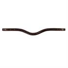 Frontal en V Swarovski Noir Nec Dy'on Marron