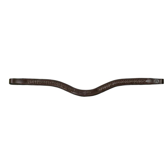 Frontal en V Tressé Nec Dy'on Marron