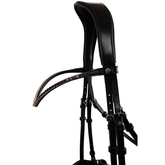 Frontal Fair Montar Noir-rouge foncé