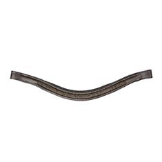 Frontal pour cheval bâton Hobby Horse Crystal LeMieux Marron