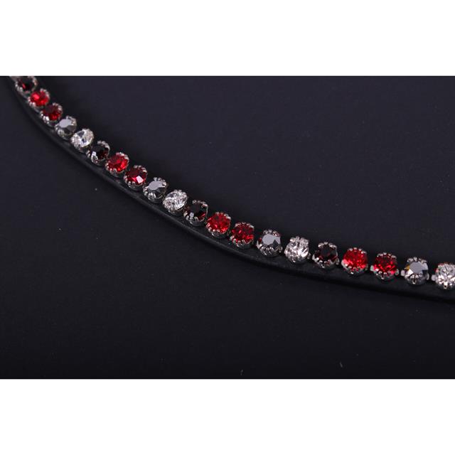 Frontal ShineBright PresTeq Noir-rouge foncé