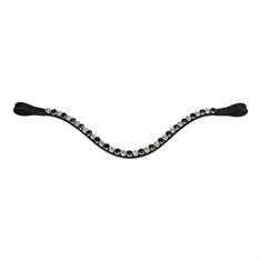 Frontral HGSalerno HORSEGEAR Noir-argenté