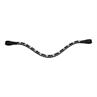 Frontral HGSalerno HORSEGEAR Noir-rouge foncé