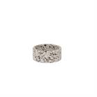 Gamelle pour chien en pierre Terrazzo Kentucky Blanc