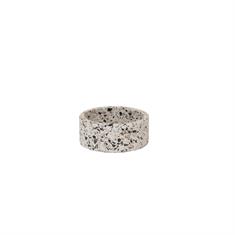 Gamelle pour chien en pierre Terrazzo Kentucky Blanc