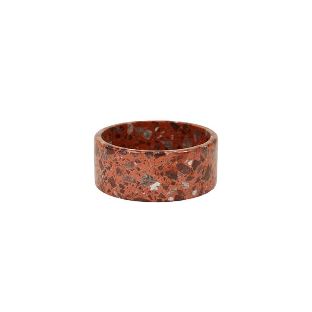 Gamelle pour chien en pierre Terrazzo Kentucky Marron