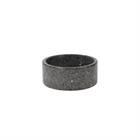Gamelle pour chien en pierre Terrazzo Kentucky Noir
