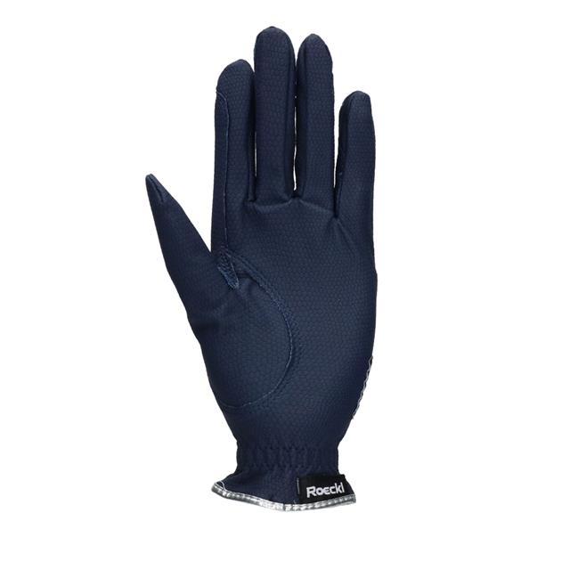 Gants Bi Lined Roeckl Bleu-blanc
