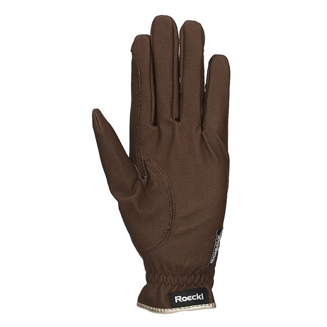 Gants Bi Lined Roeckl Marron-doré