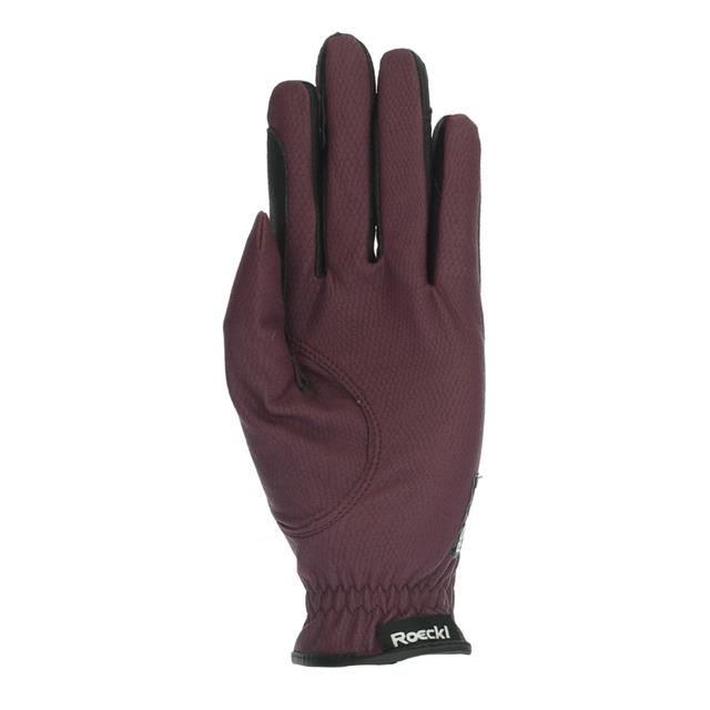 Gants Bi Lined Roeckl Rouge foncé