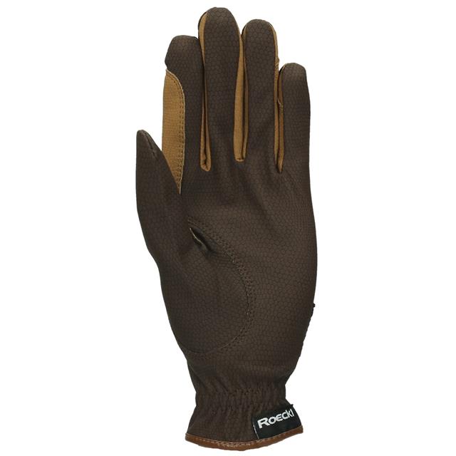 Gants Bicolor Grip Roeckl Marron moyen- clairs