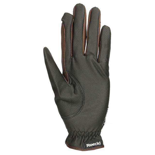 Gants Bicolor Grip Roeckl Noir-marron foncé