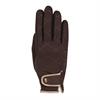 Gants Julia Roeckl Marron