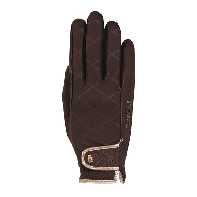 Gants Julia Roeckl Marron