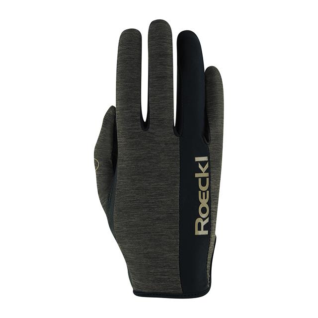 Gants Mannheim Roeckl Marron foncé
