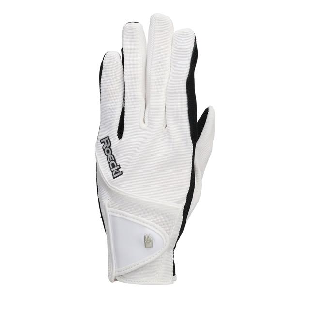 Gants Milano Roeckl Blanc-noir
