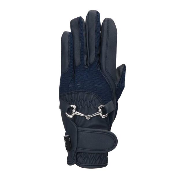 Gants Qbits Quur  Bleu foncé-argenté