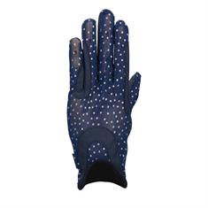 Gants QShine QUUR Bleu foncé-argenté
