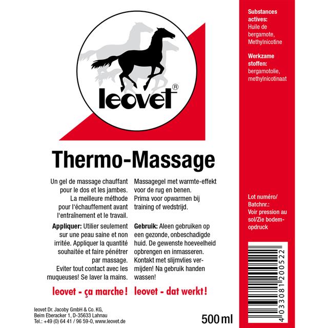 Gel Thermo Massage Leovet Autre