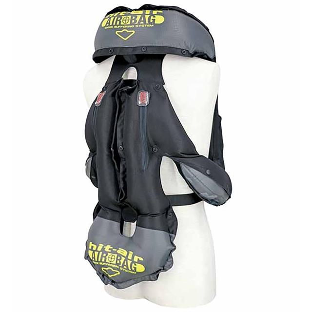 Gilet airbag d'équitation Evolution-CS Hit-Air 1kg Noir